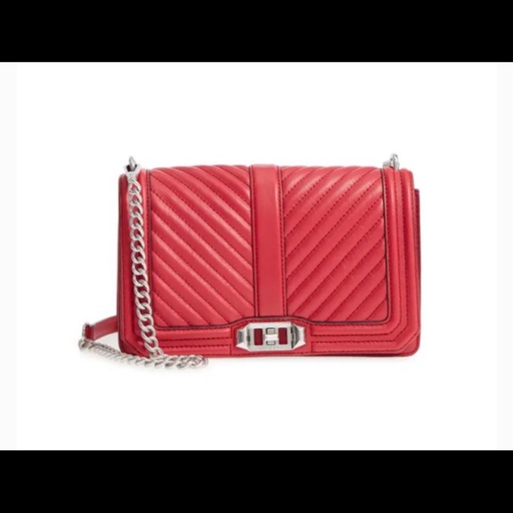 REBECCA MINKOFF Small Love Quilted Cross Bag - Picture 3 of 3